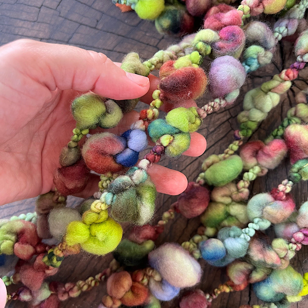 Jumbo boucle Art yarn STOCK 3.6 oz