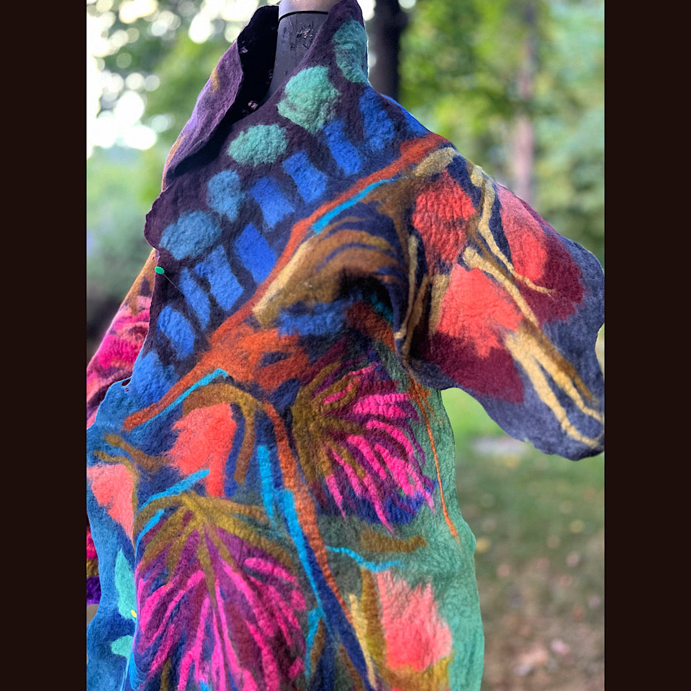 Felted Scarf 86” X 17”