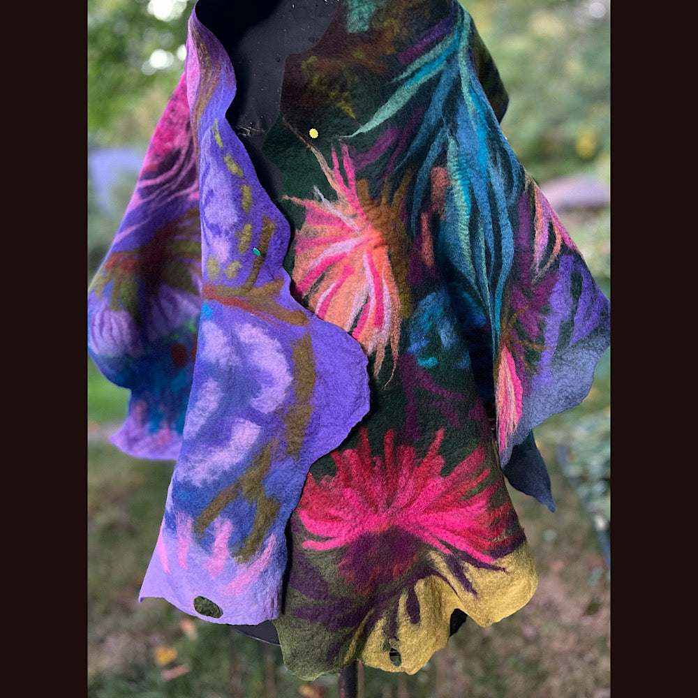 Felted Scarf 80” X 23”