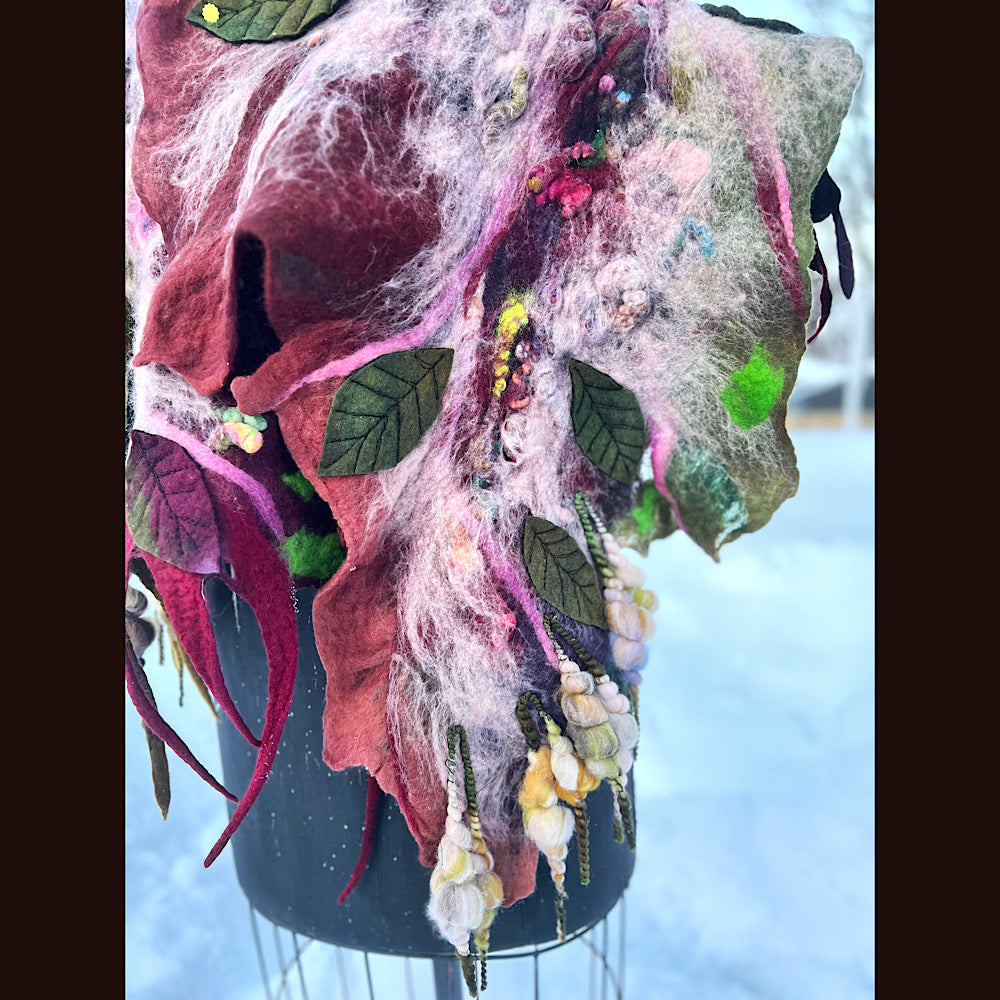 Felted Scarf 72” x 18”