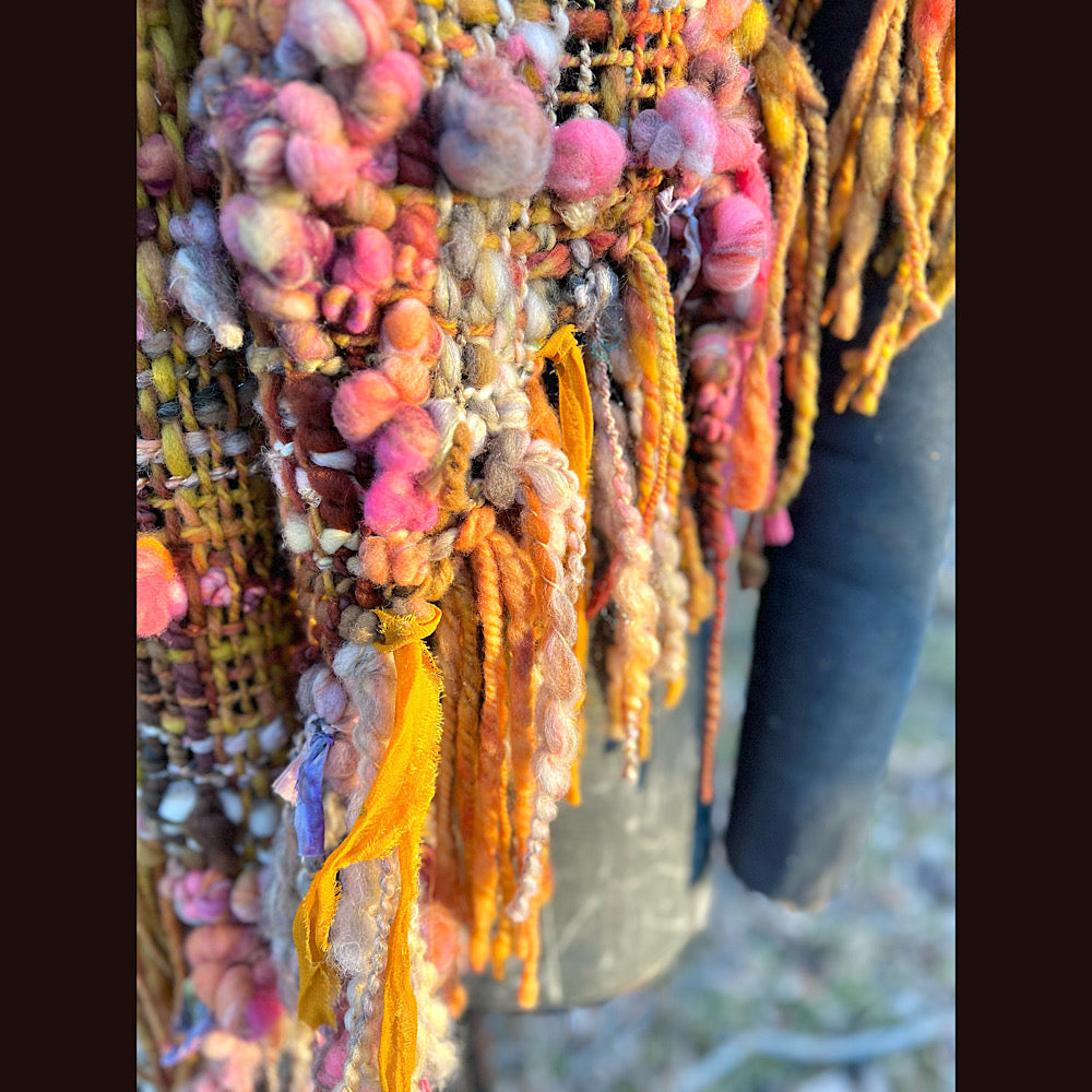 Woven shawl 82” X 37”