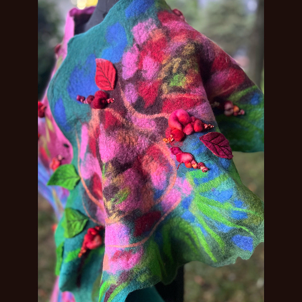 Felted Scarf 86” X 17”