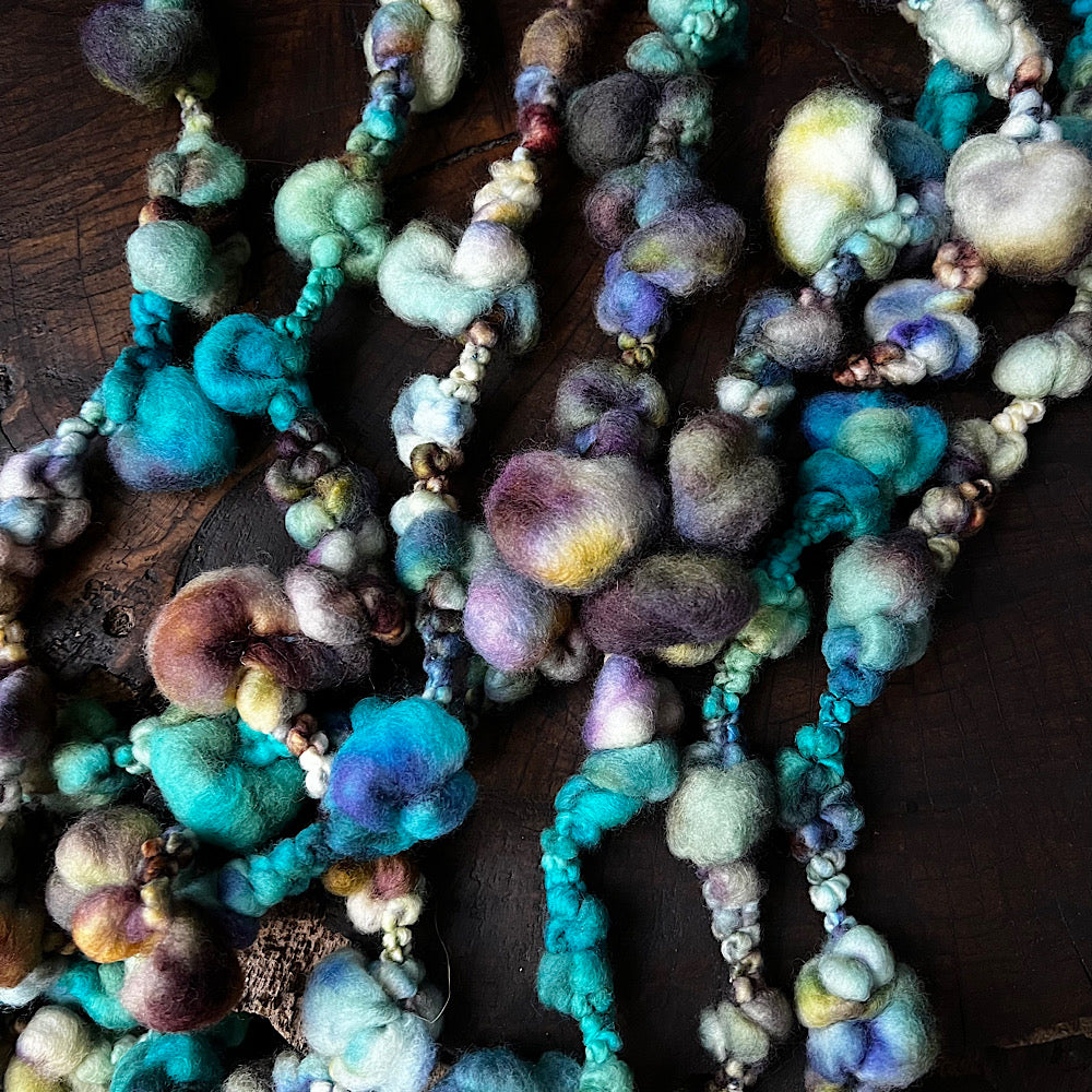 Landscape Jumbo boucle Art yarn STOCK 3.5 oz