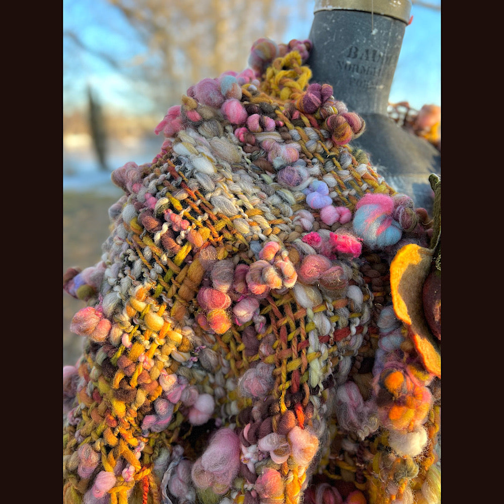 Woven shawl 82” X 37”