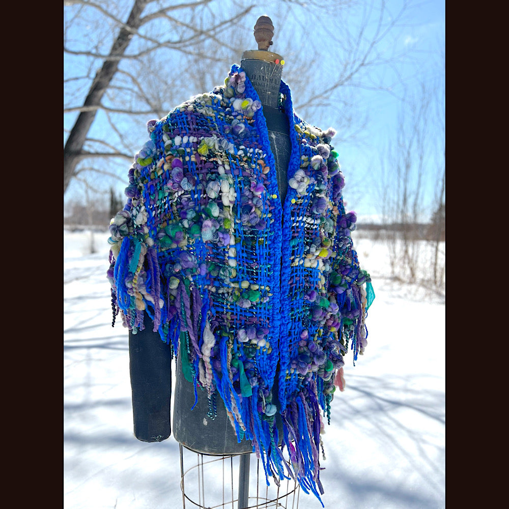 Woven shawl 82” X 37”