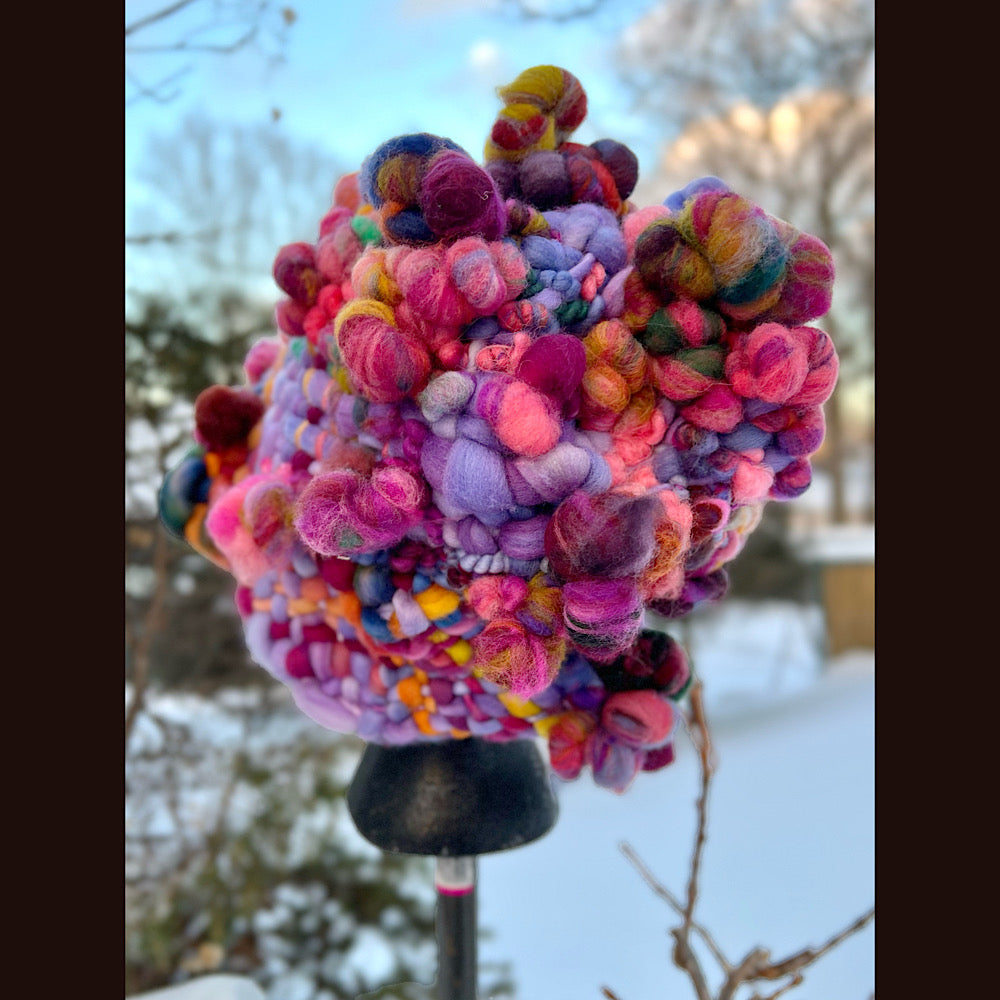 Popcorn toque size medium large