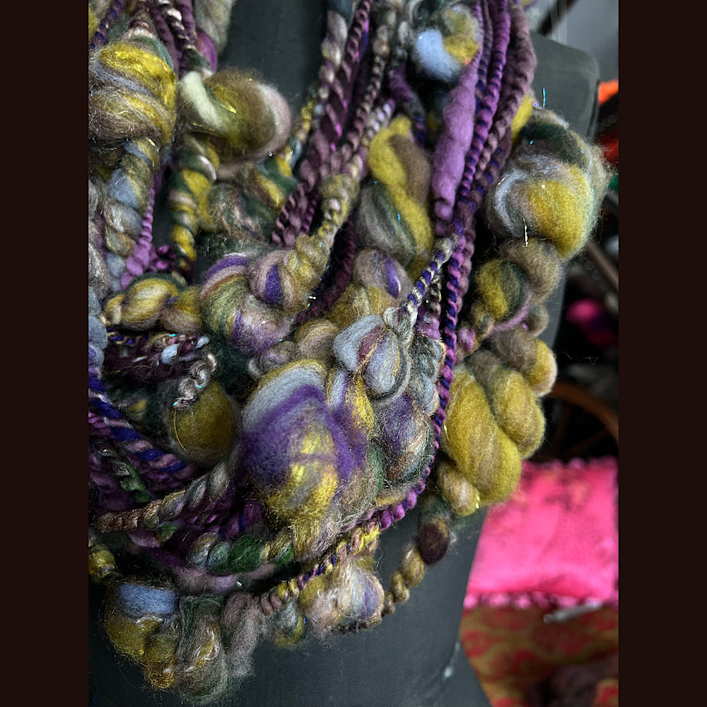 Hand spun beehives 2 oz 17 yards