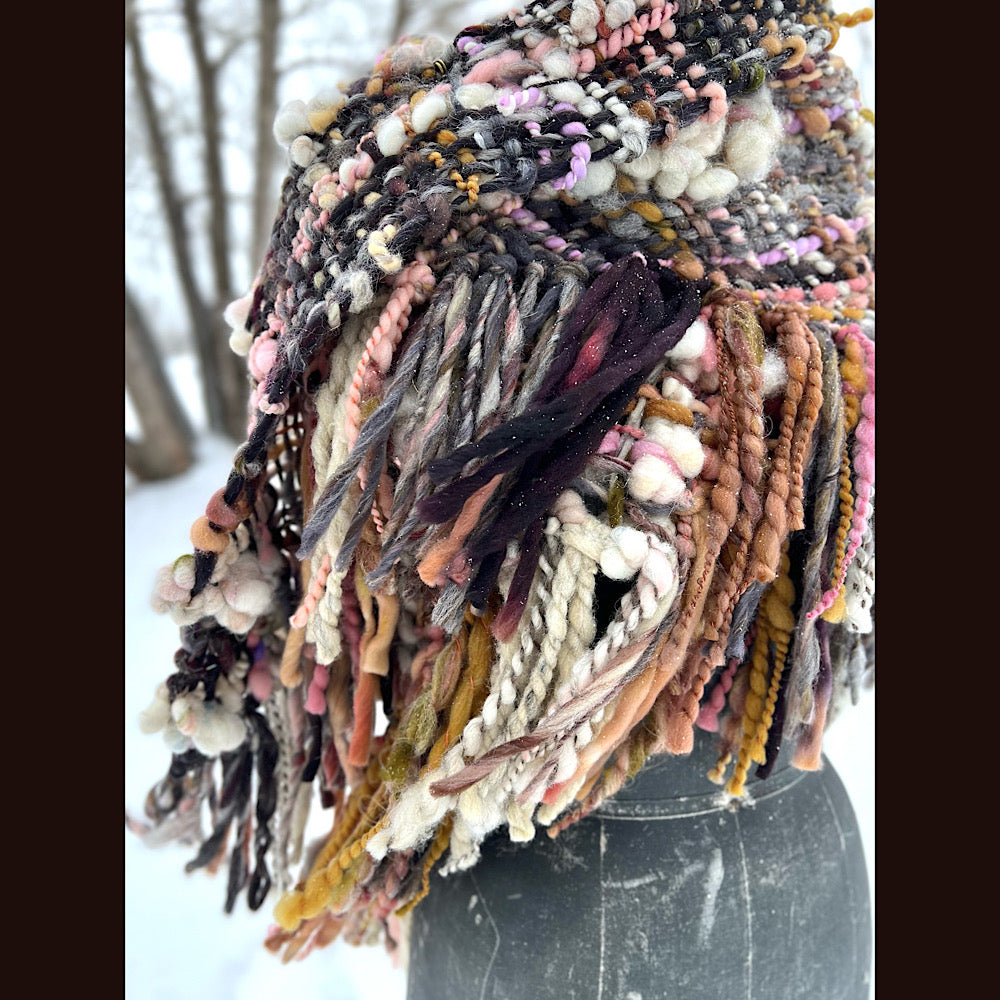 Woven shawl 84”X 34”