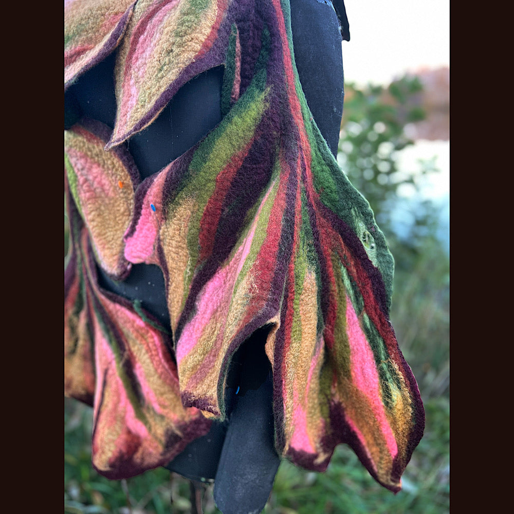 Felted Scarf 72” x 21”