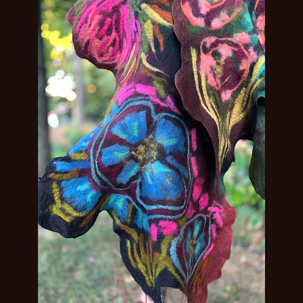 Felted Scarf 80” X 23”