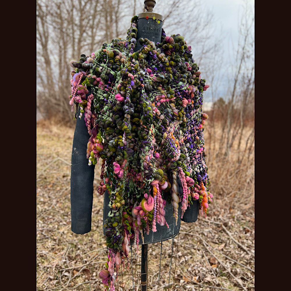 Woven shawl 82” X 37” 1 pound 1/2