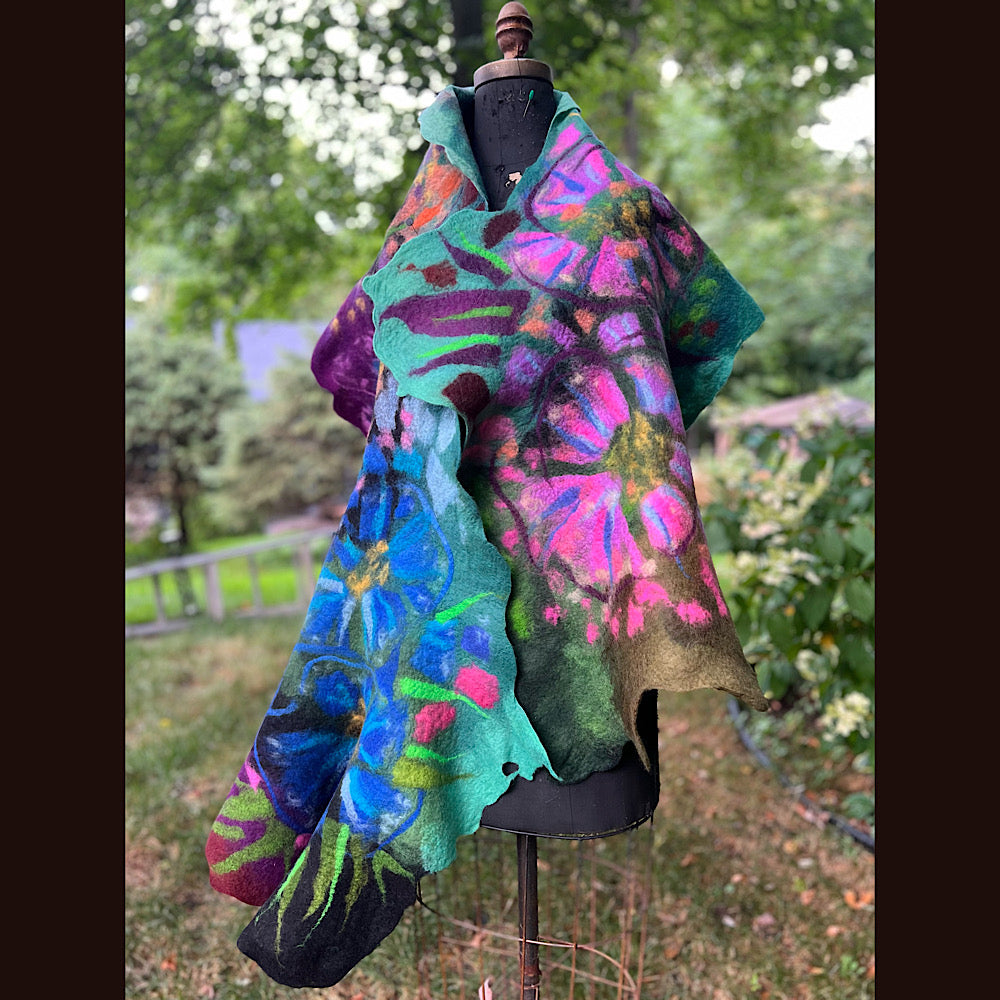 Felted Scarf 80” X 16”