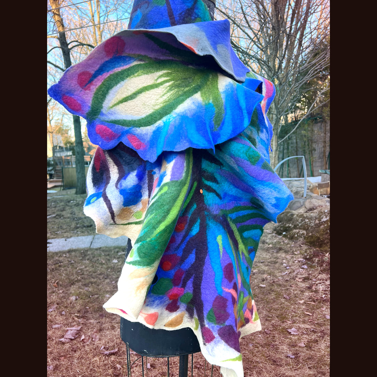 Felted Scarf 72” X 23”