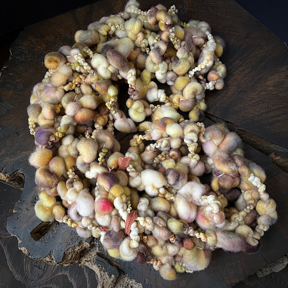 Salty caramel Jumbo boucle Art yarn 3.8 oz STOCK