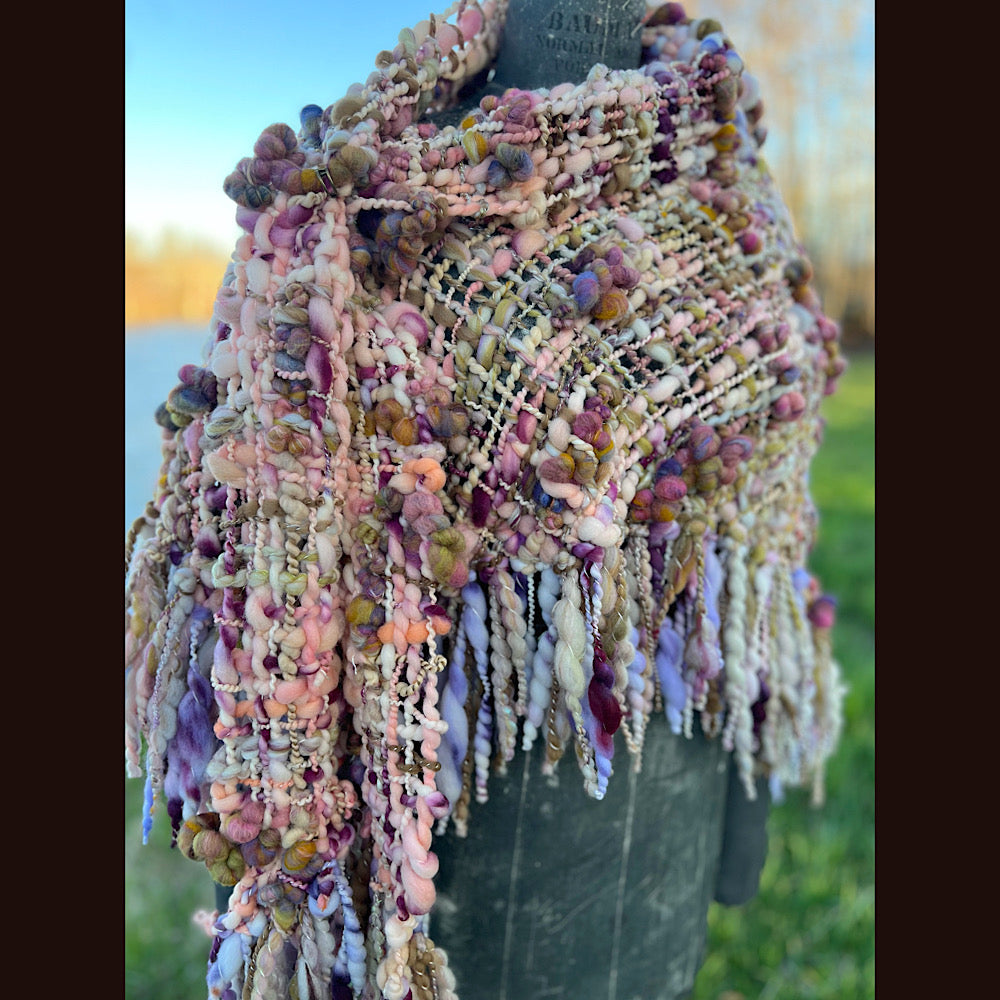 Woven shawl 82” X 36” 1 pound