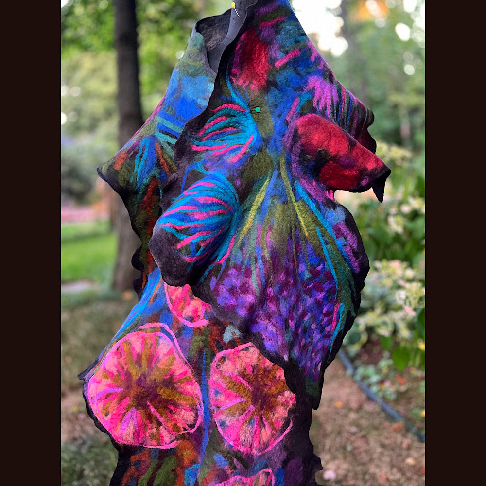 Felted Scarf 92” X 24”