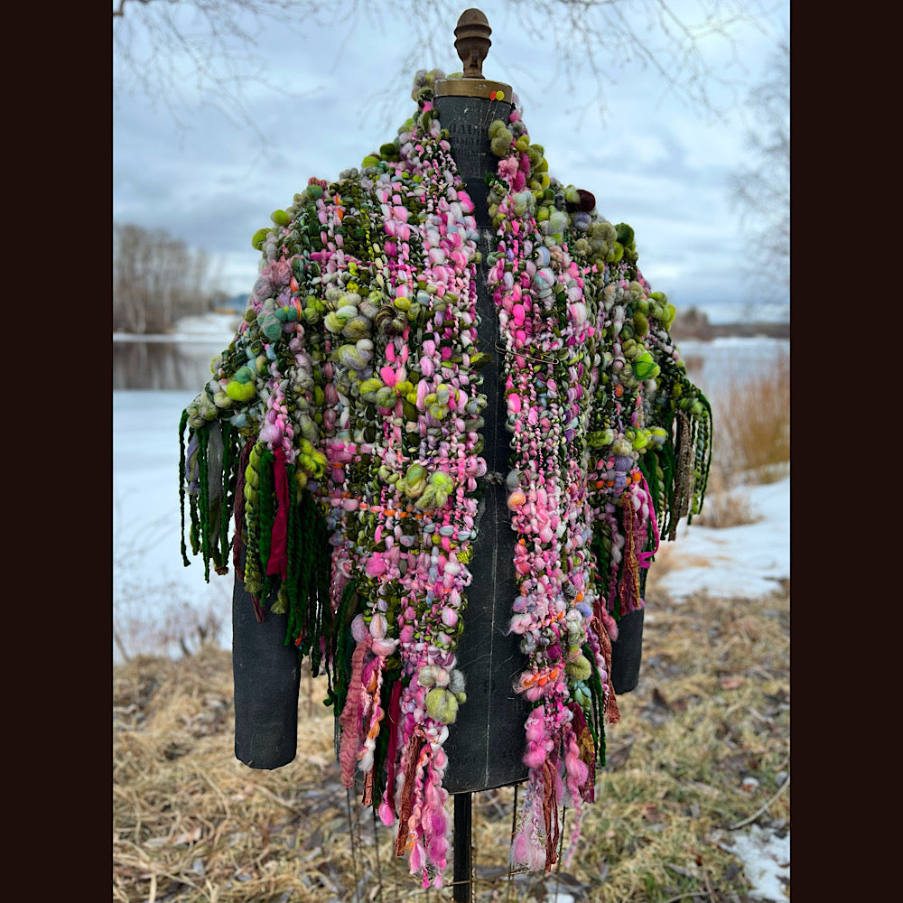 Woven shawl 84” X 37”