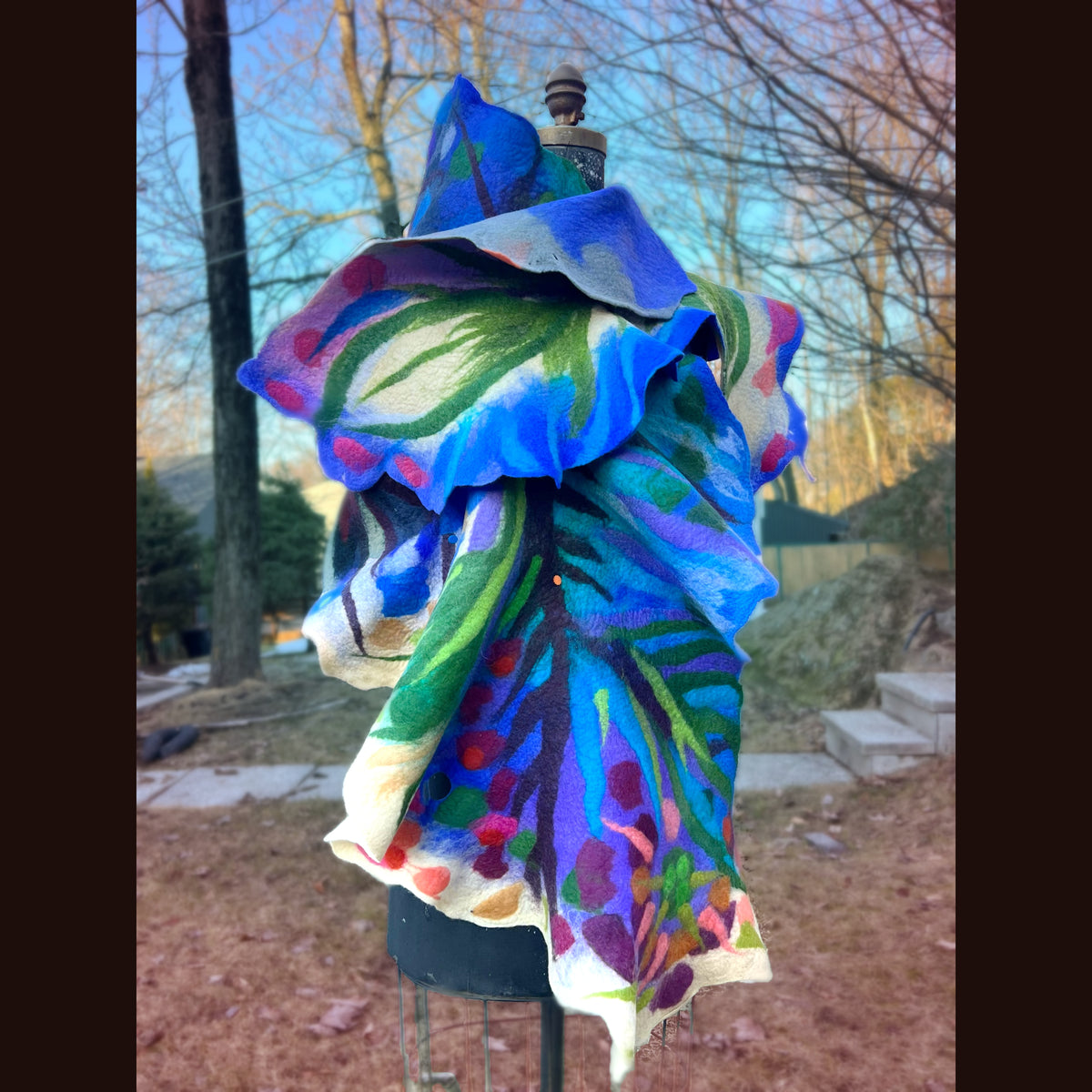 Felted Scarf 72” X 23”