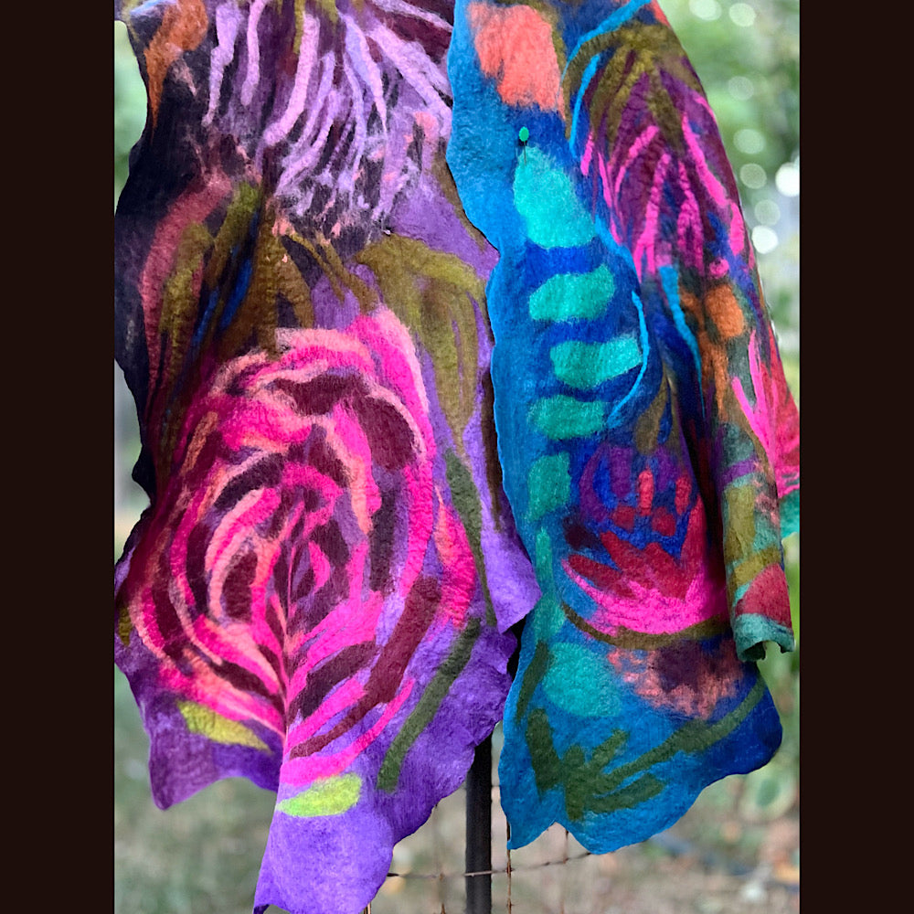 Felted Scarf 86” X 17”