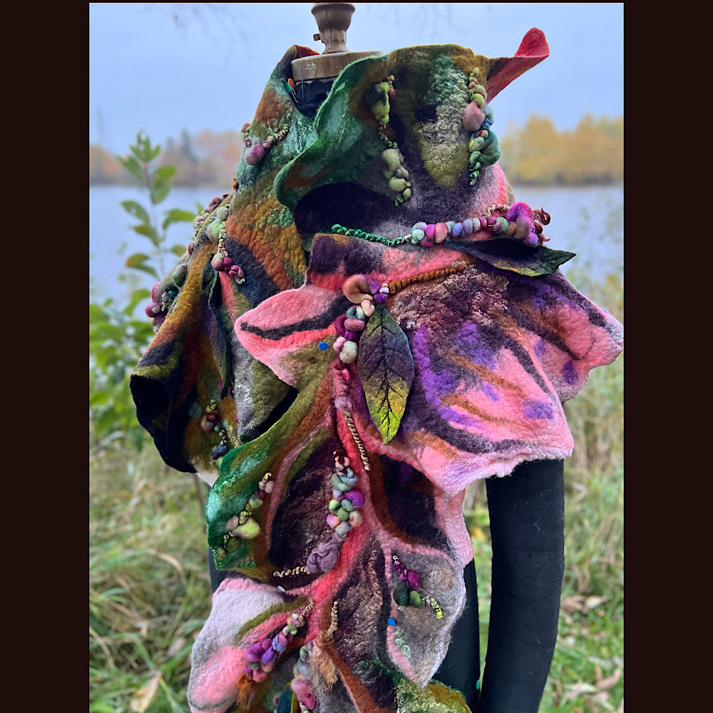 Felted Scarf 70” x 15”