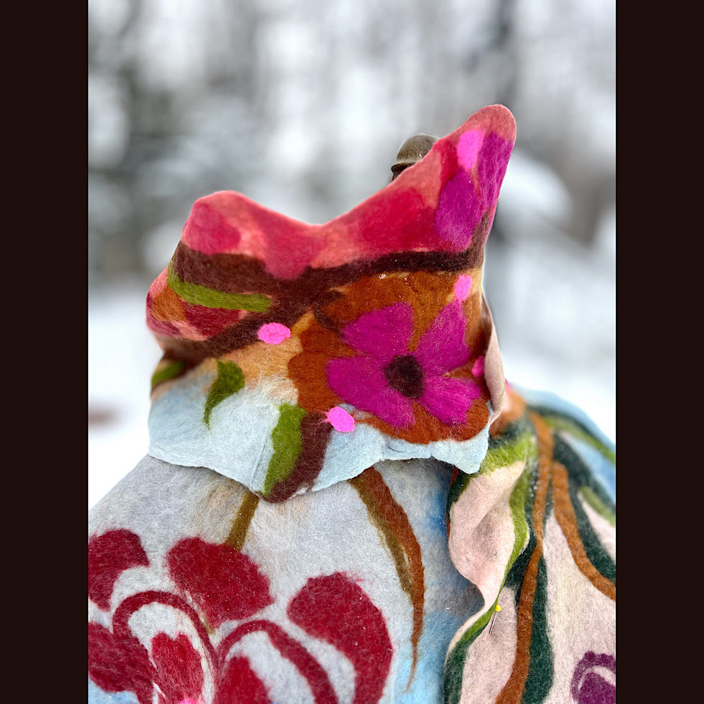 Felted Scarf 82” X 16”