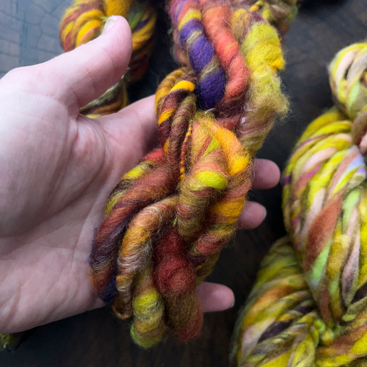 Set of 3 mini hand spun 2.6 oz