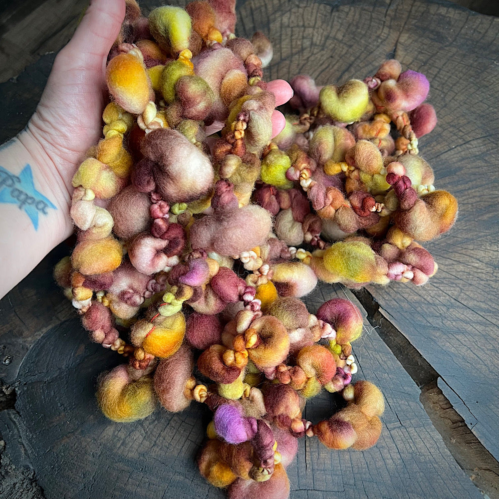 Legend of fall Jumbo boucle art yarn 4 oz STOCK