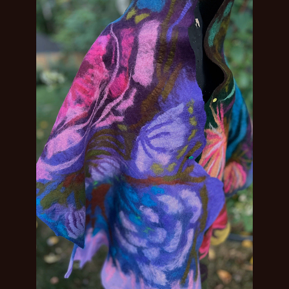 Felted Scarf 80” X 23”