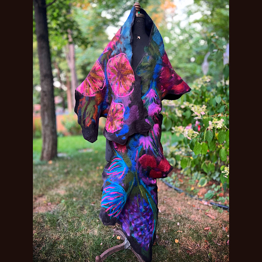 Felted Scarf 92” X 24”