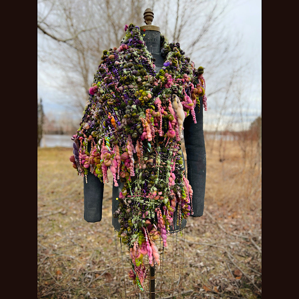 Woven shawl 82” X 37” 1 pound 1/2