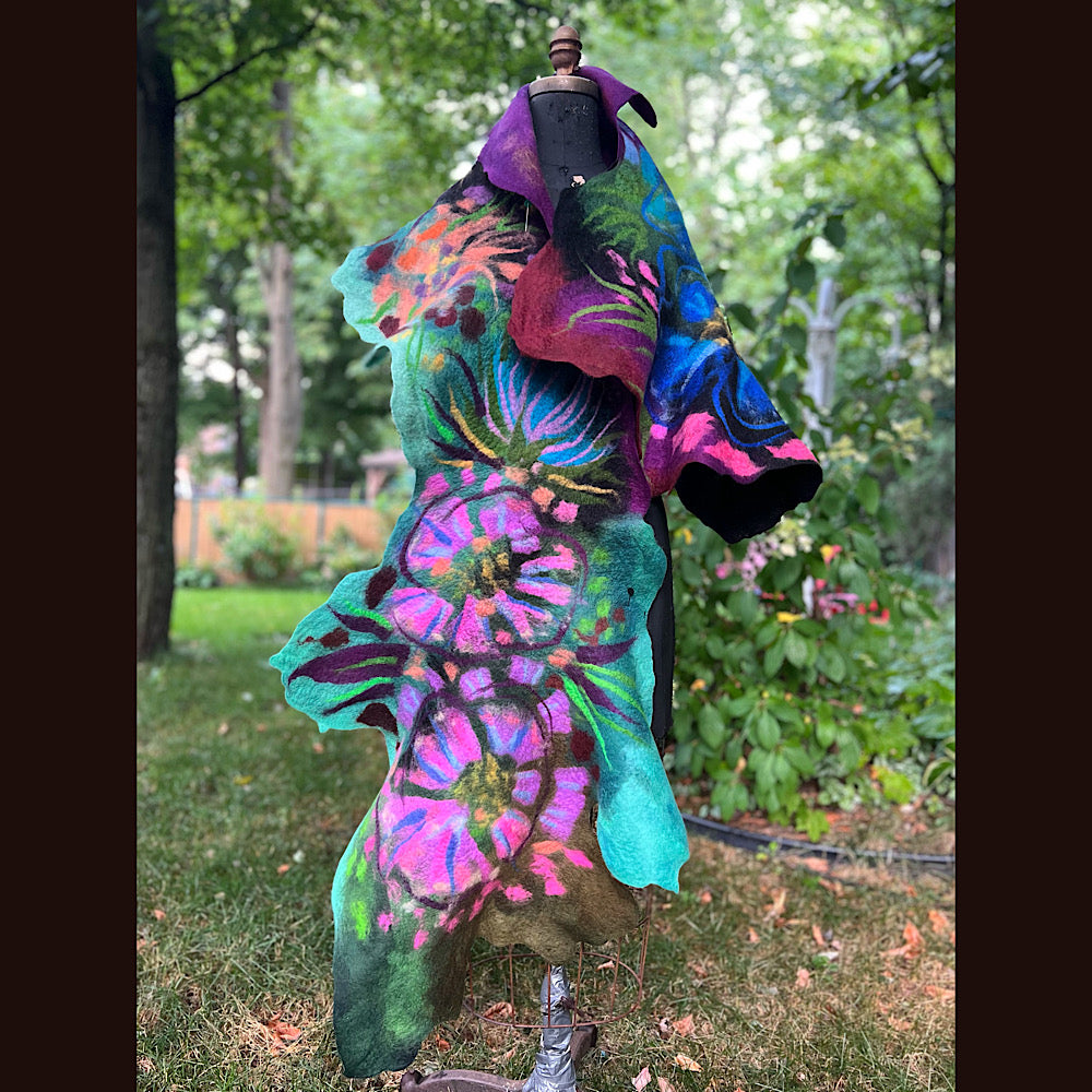 Felted Scarf 80” X 16”