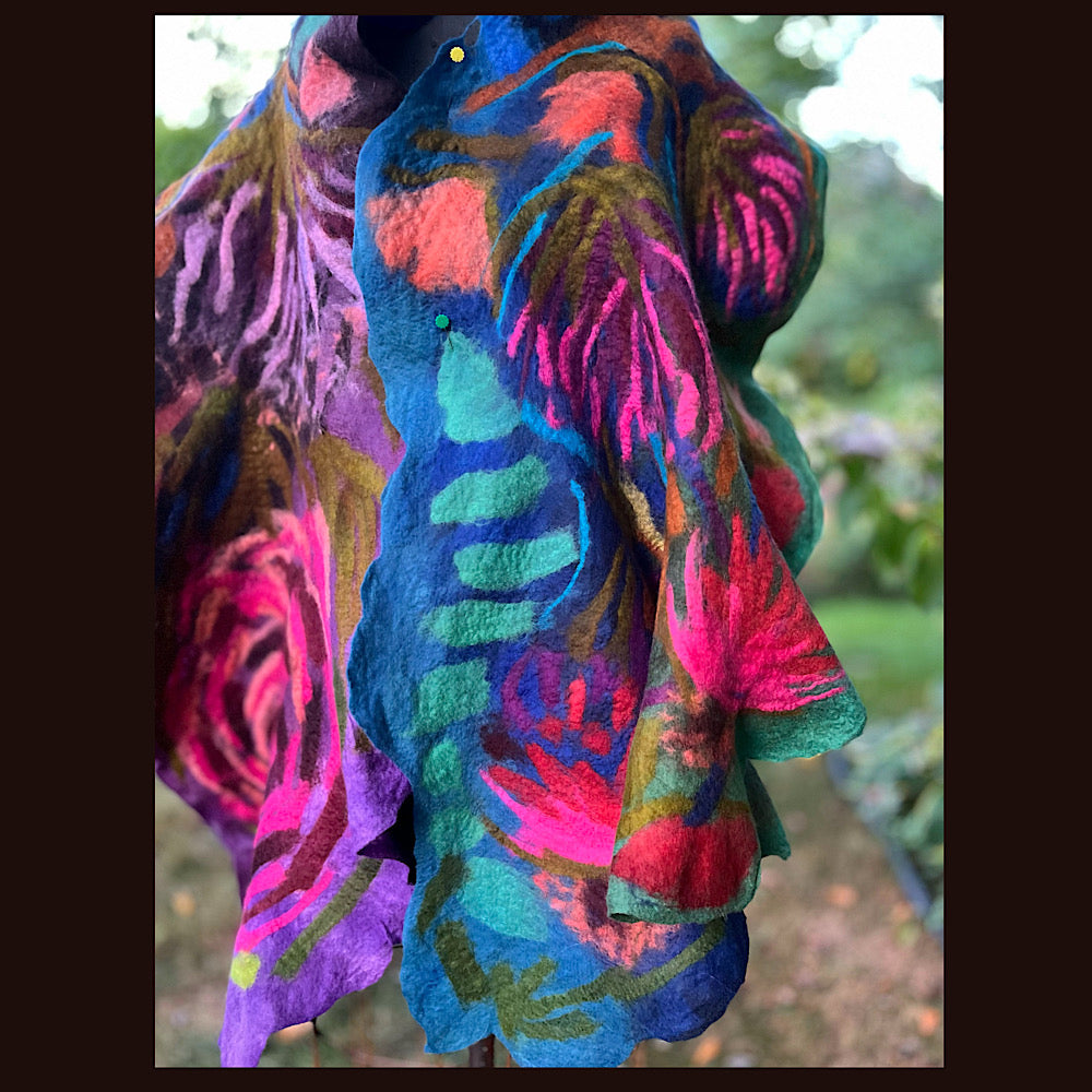 Felted Scarf 86” X 17”