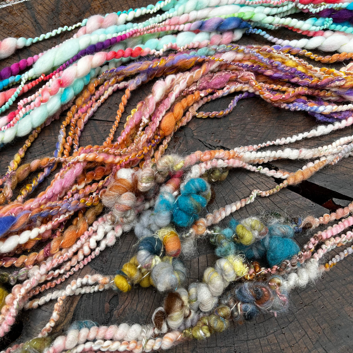 Mini set of art yarns 4.2 oz