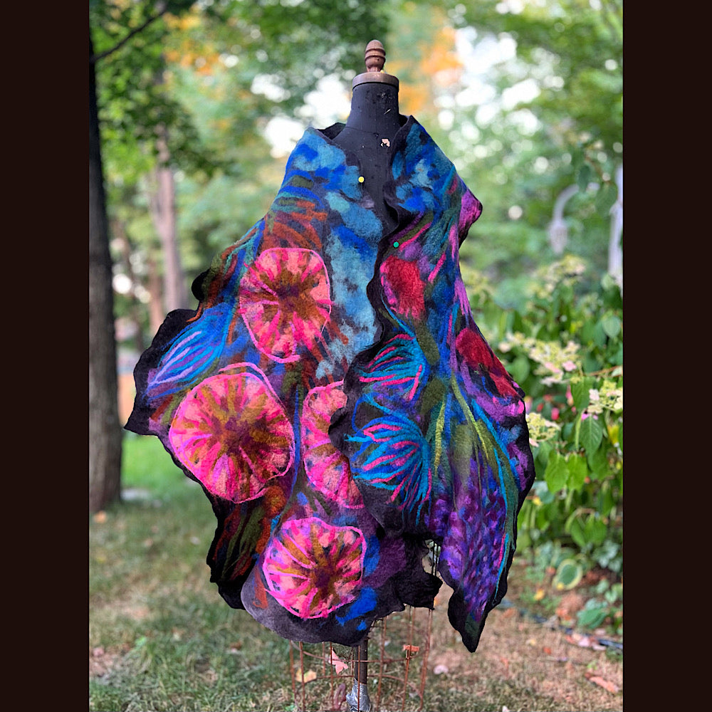 Felted Scarf 92” X 24”