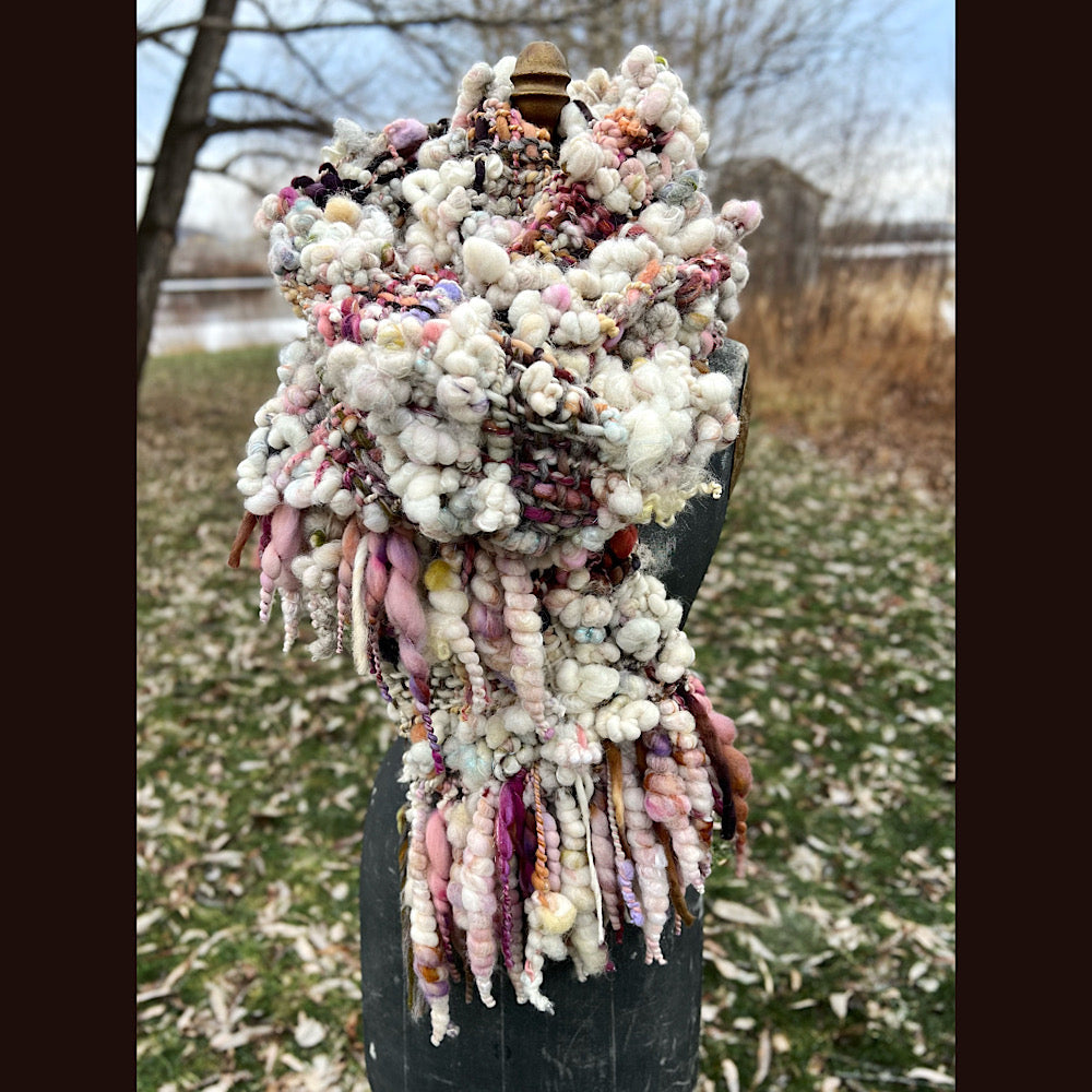 The Golden Rose Scarf 92” X 9”