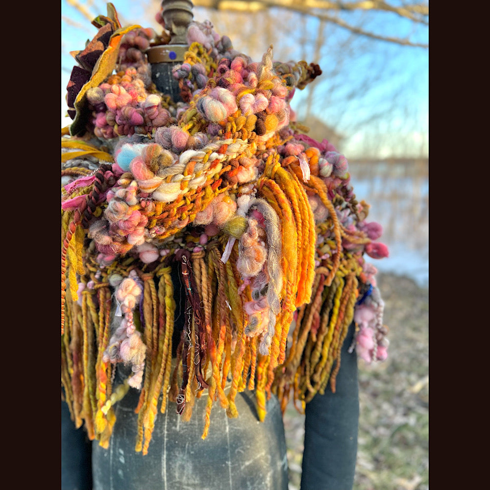 Woven shawl 82” X 37”