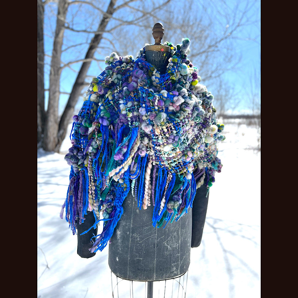 Woven shawl 82” X 37”