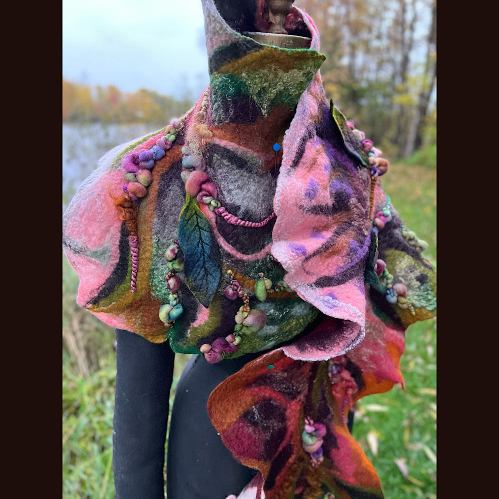 Felted Scarf 70” x 15”