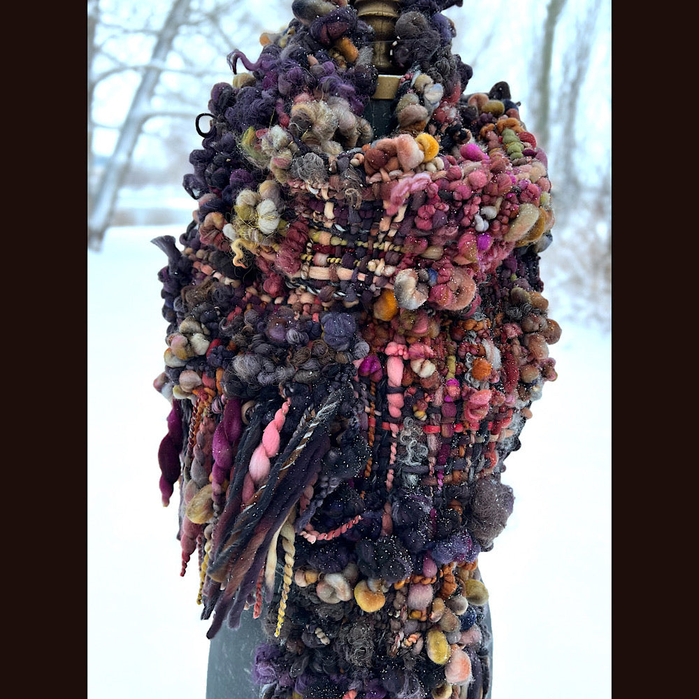 After sunset Scarf 88” X 9”