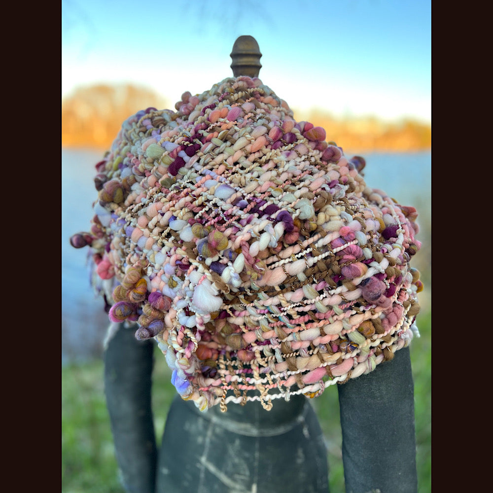 Woven shawl 82” X 36” 1 pound