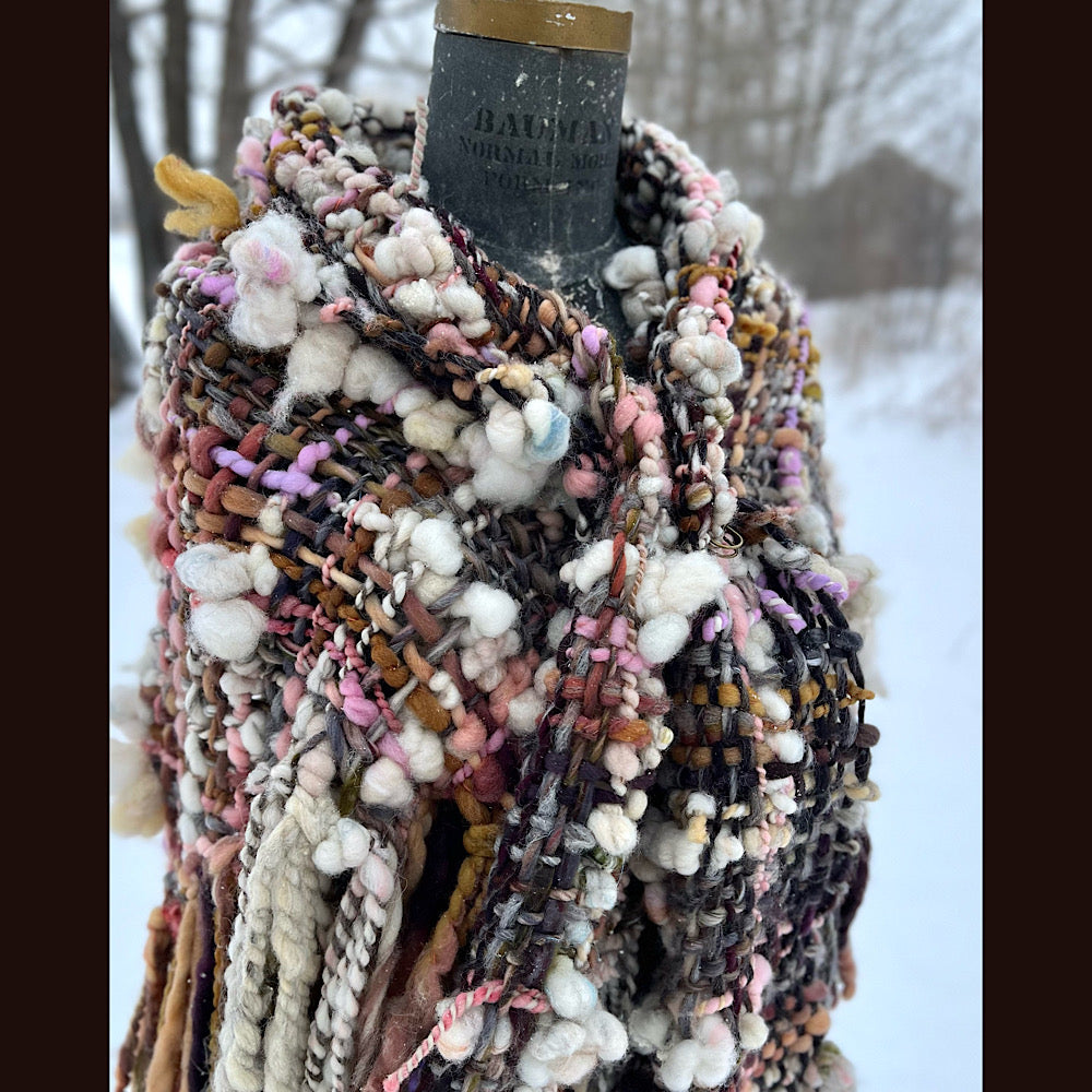 Woven shawl 84”X 34”