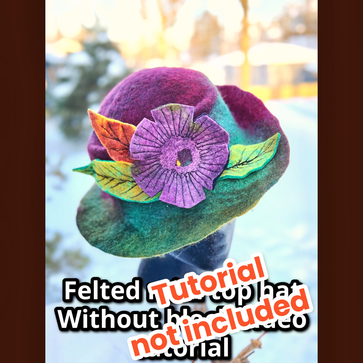 Wool for hat felting pattern included 7 onces/ 195 grams