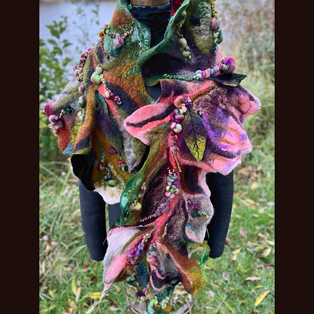 Felted Scarf 70” x 15”