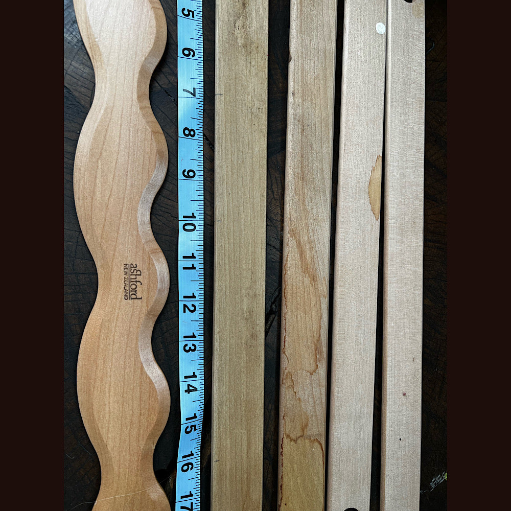 Set of pre own weaving shuttles