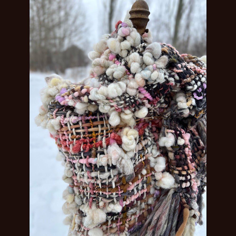 Woven shawl 84”X 34”