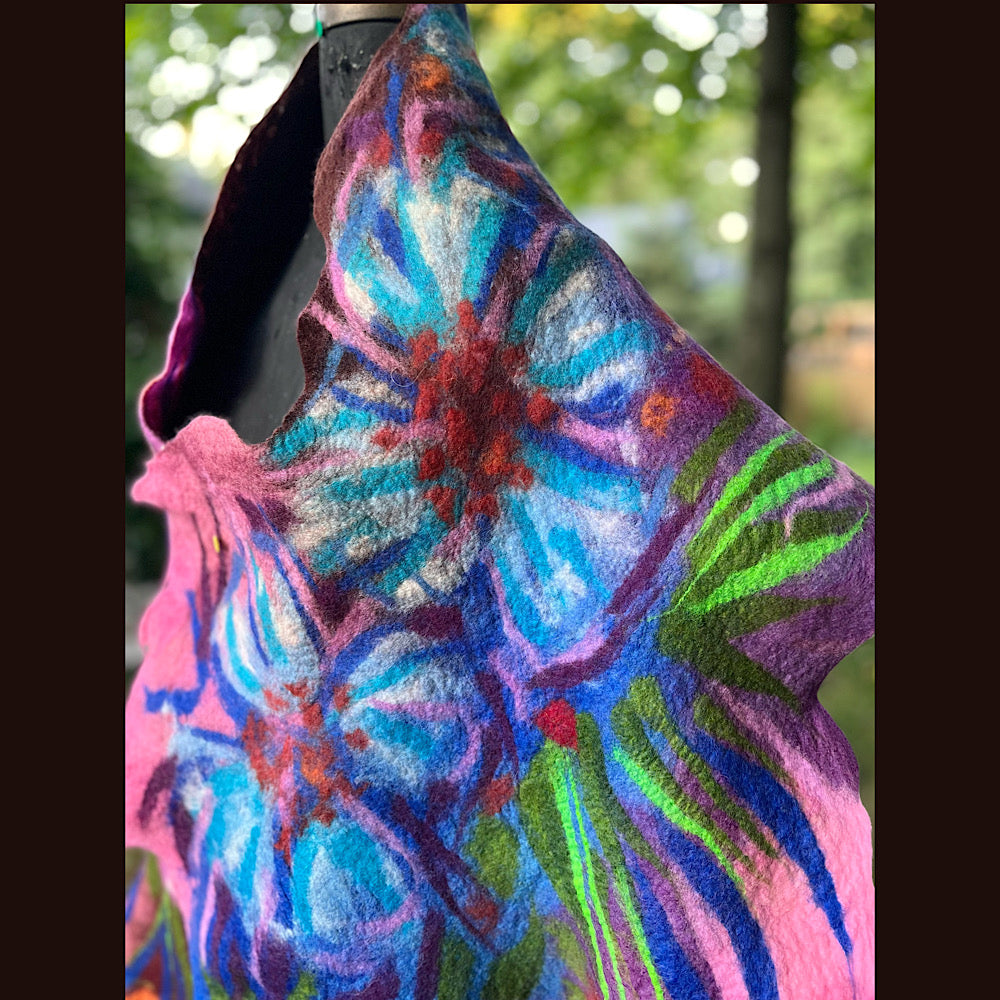 Felted Scarf 85” X 23”