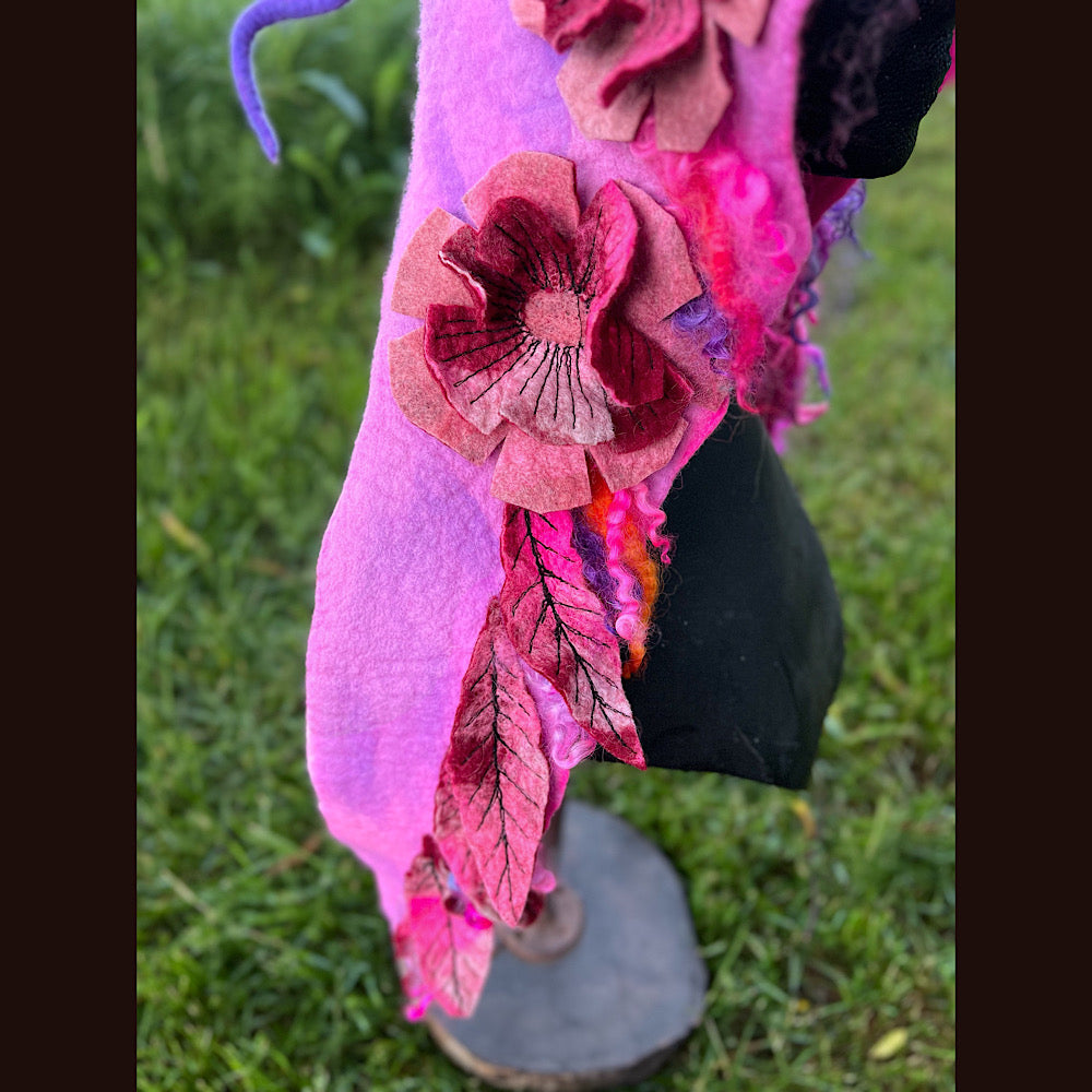 Fairy felted hood size medium