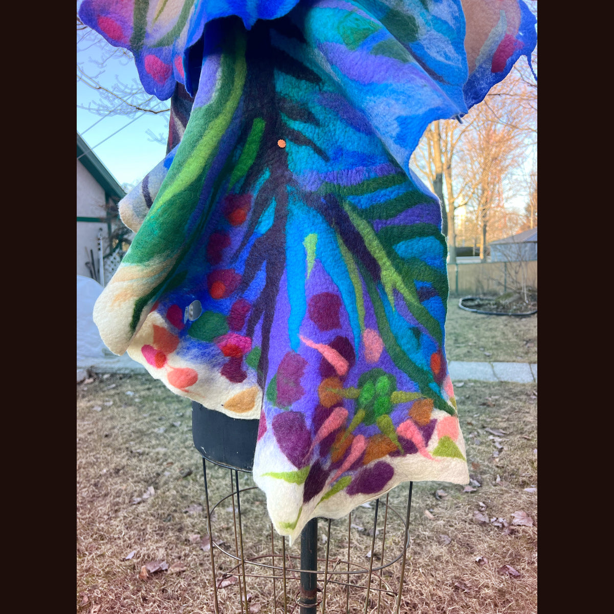Felted Scarf 72” X 23”