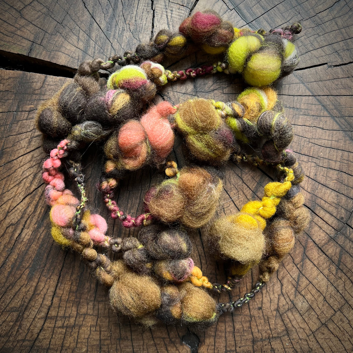 Art yarn 1 yard 8”  1/2 oz