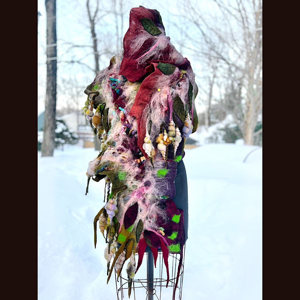 Felted Scarf 72” x 18”